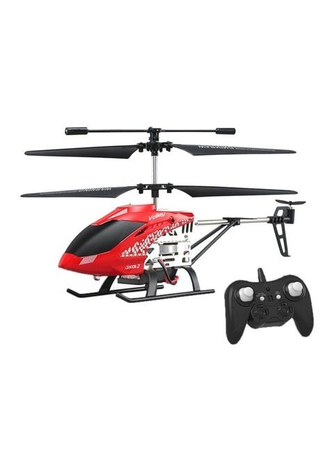 Remote Control Helicopter With Gyroscope Light Rm10492R 29X17X11cm