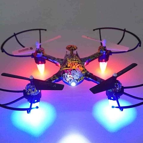 mytoys quadcopter 2.4ghz gyro 360 flip altitude with led kids toy gift