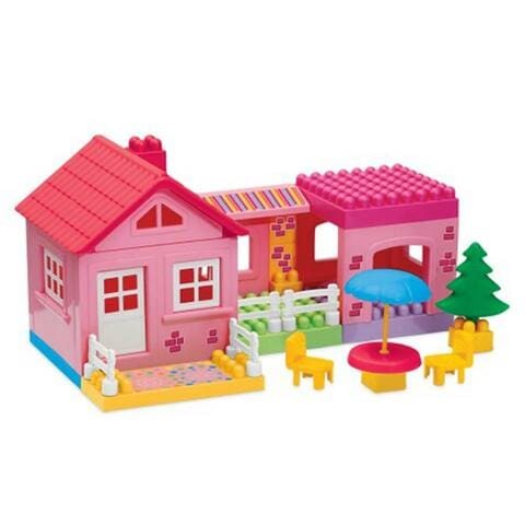 One Storey House Blocks 36 Pieces Baby Health Fit For Kids 18 Months & Above Improve Hand-eye Coordination