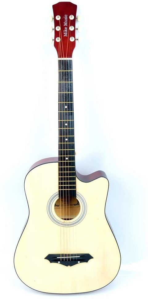 Mike 38 inch acoustic guitar with bag and strap