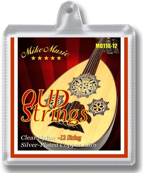 Mike Music 12-String Oud Set (Oud Strings MD110-12)