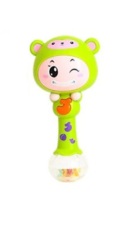 Hola - Baby Toy Monkey Rattle with Music