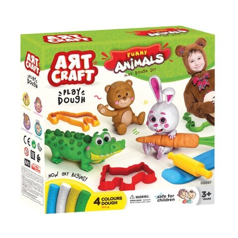 Dede Fun Animals Dough Set 200g