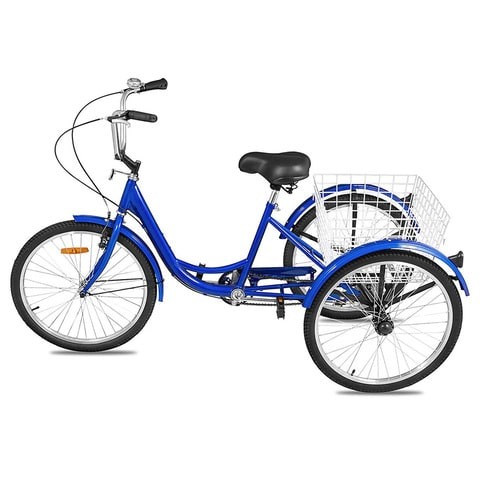 Black Sea Basket Tricycle 24 Inch Blue BS24