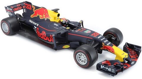 Burago Red Bull-2017 Season (3 Ricciardo), Multi-Colour, B18-18002R