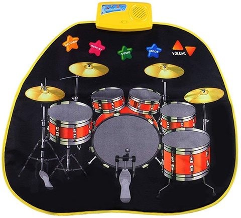 YBD High Quality Baby Music Toy Early Education Toys Jazz Drum Music Baby Mat Toy