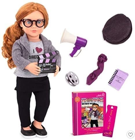 Our Generation Oj Deluxe Cinema Doll with Book