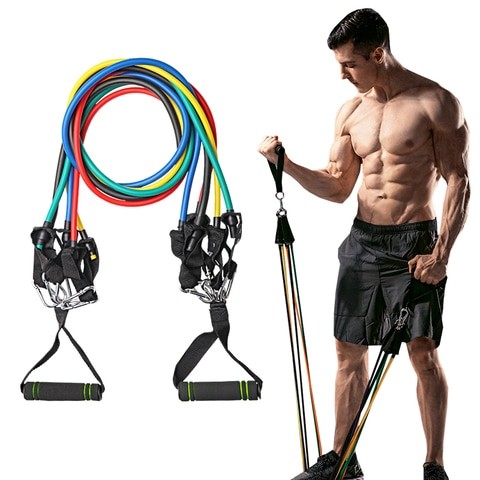 Generic - 11pcs/set Fitness Resistance and Pulling Bands