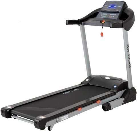 Skyland Adult Electric Treadmill with Microphone and Bluetooth Speaker - EM-1268 - Grey/Black, L = 180 XW = 76 XL = 135.5 cm.