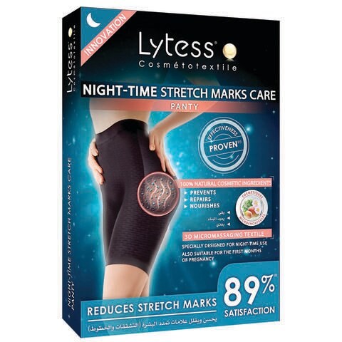 Lytess Stretch Marks Care Night Briefs, Large/X-Large