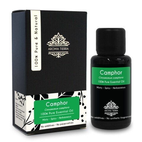 Aroma Tierra Camphor Essential Oil - Aroma Tierra - 100% Pure & Natural - 30ml