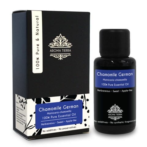 Chamomile Essential Oil (German or Blue) by Aroma Tierra - Aroma Tierra - 100% pure and natural - 30ml