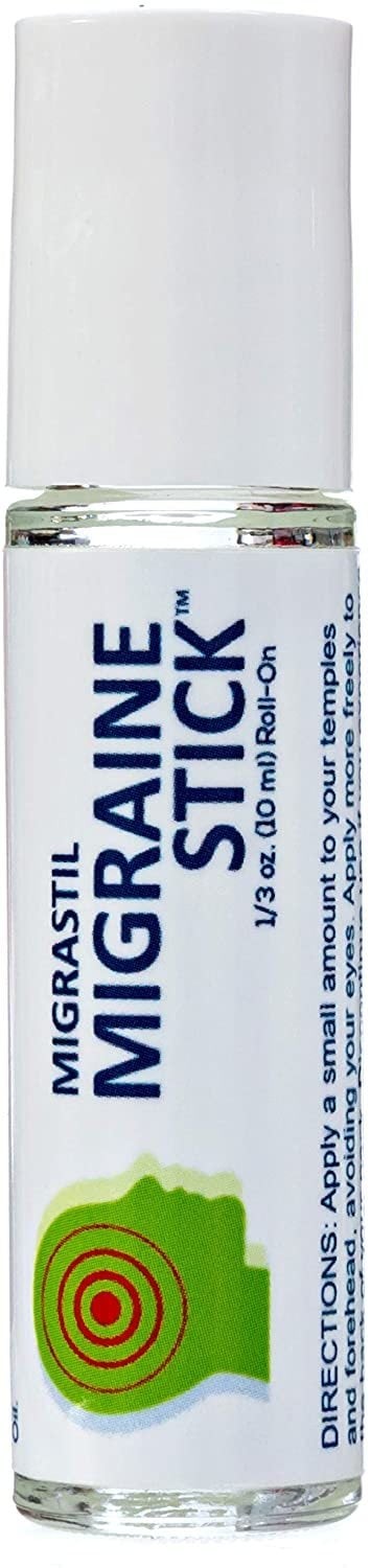 Migrastil Migraine Stick Roll-On, 0.3 oz. essential oil 10 ml