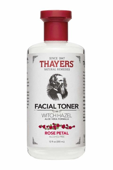 Thayers Witch Hazel Rose Petal Naturals Remedies Alcohol Free Facial Toner Spray