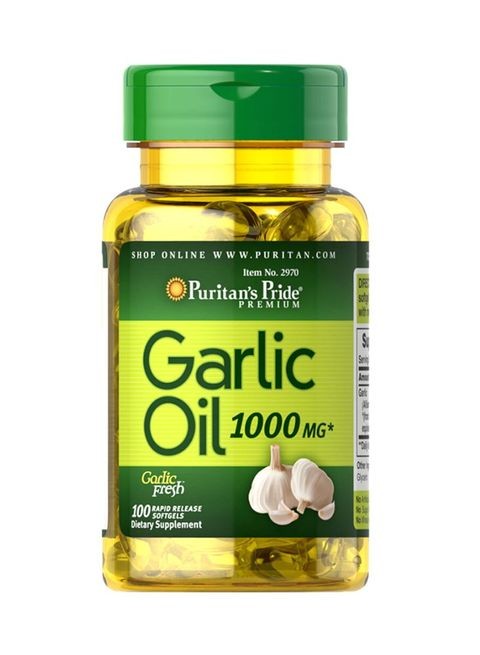 Puritans Pride - Garlic Oil - 100 Softgels