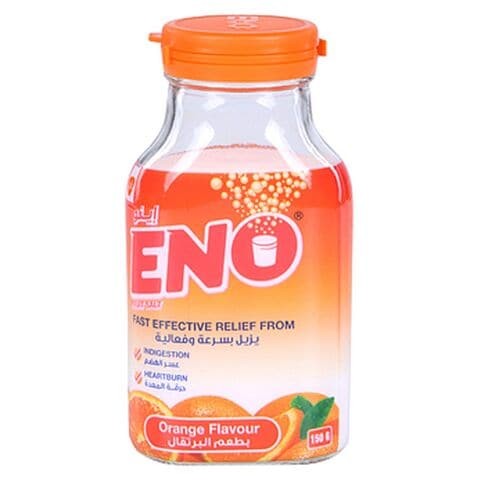 Eno Fruit Salt Orange Flavor 150 gm