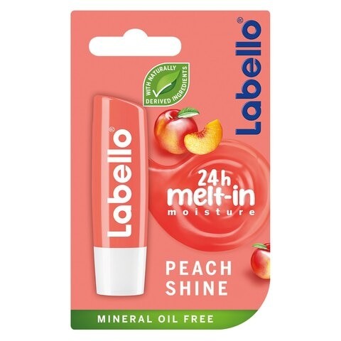 Labello Peach Shine Lip Balm 4.8G