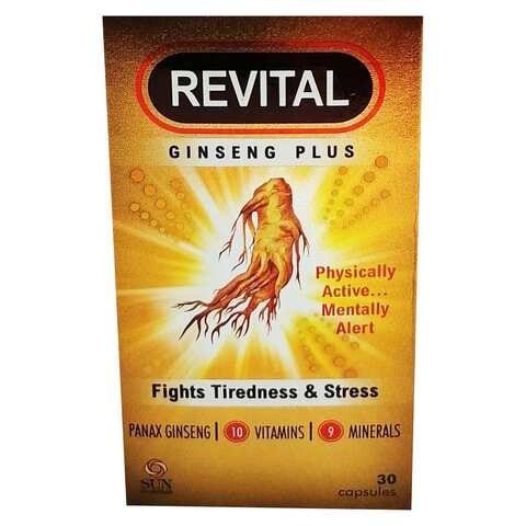 Revital Ginseng Plus 30 capsules