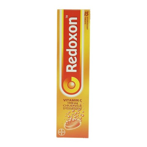 Bayer Redoxon Vitamin C 1000 mg Sparkling Orange