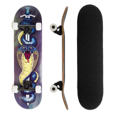 Cozytrix Cobra Skateboard 7 Ply Canadian Maple, 80 cm