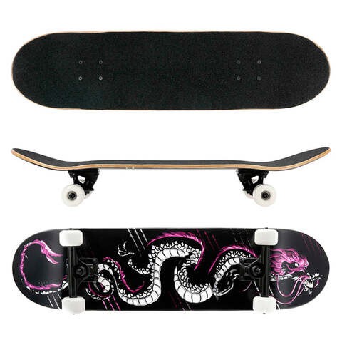 Cozytrix Dragon Skateboard 7 Ply Canadian Maple, 80 cm