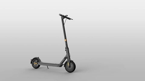 Mi 1S Electric Scooter Foldable 8.5 inch Wheel with Brushless Motor, 30 km range, top speed 25 km/h, dual brake universal version - black