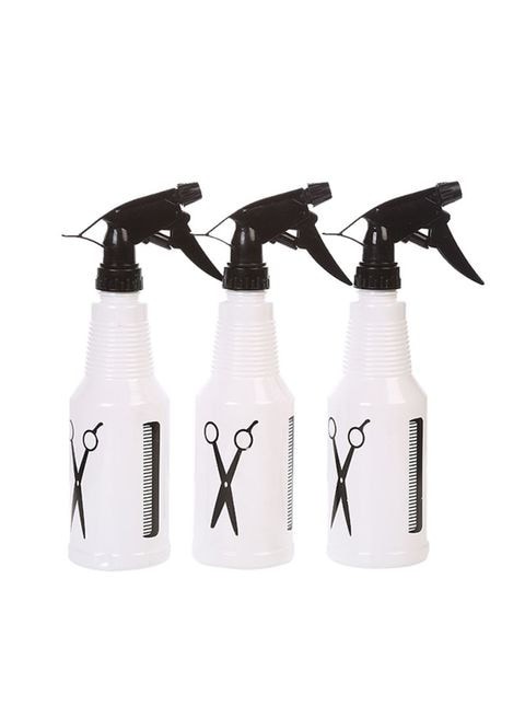 Gold Edge 3-Piece Plastic Spray Set, 30 cm - White