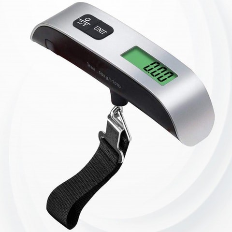 Digital Hanging Luggage Scale With Temperature Sensor - 50KG