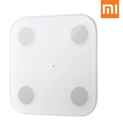 Xiaomi Smart Weighing Scale 2BT5.0 Bluetooth Smart Weight Scale Test APP Hidden LED Screen Digital Fitness Scale