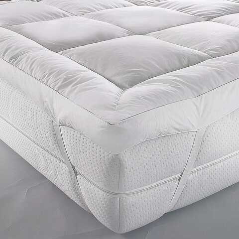 Mattress Topper 90 x 190 cm, 500GSM Soft Dacron Sheet Filling with Microfiber Outer