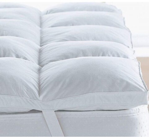 Mattress Topper- (100 X 200 + 7 CM) WHITE