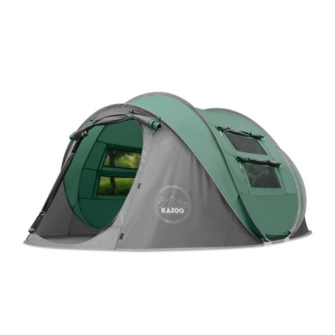 Kazoo Outdoor Durable Waterproof Camping Tent Easy Setup 2 Person Canopy 2/3/4 Person Canopy Tent