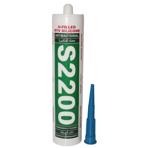 white silicone sealant