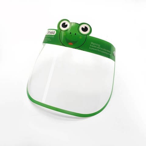 Full face protection mask for children from Talabiti and protection cover from spitting (Green)