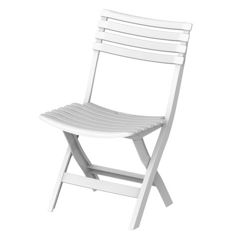 Cosmoplast Plastic Folding Chair White