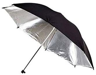 Vansier Umbrella (UR02) Black/Gold, Black/Silver, White/Silver Studio Flash Clear Umbrella 33" (83 cm) - 36" (92 cm) - 40" (102 cm)