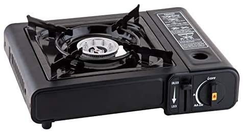 Gas stove for camping and home use