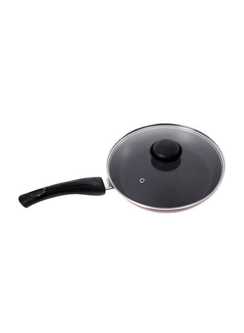 Royalford Frying Pan, Red/Black, 24 cm