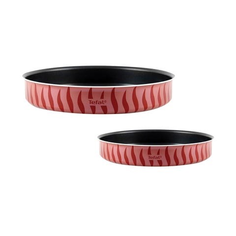 Tefal Les Specialists Kebbeh Oven Dish Set Of 2 Red/Black 28/30 cm