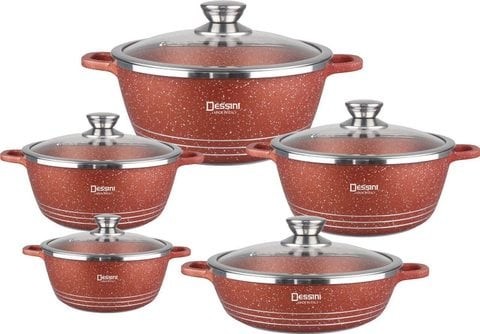 Granite cookware set 10 pieces