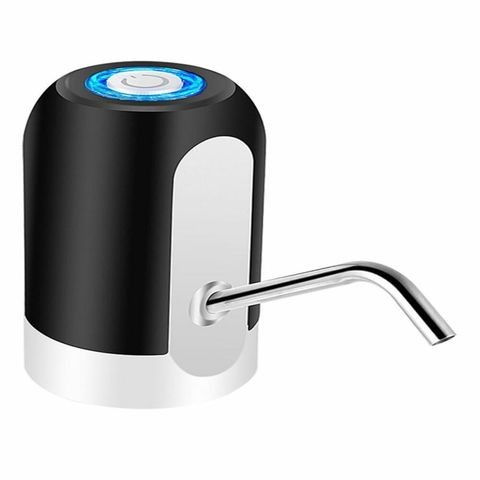 Rechargeable Cordless Electric Gallon Water Pump & Water Dispenser - Black