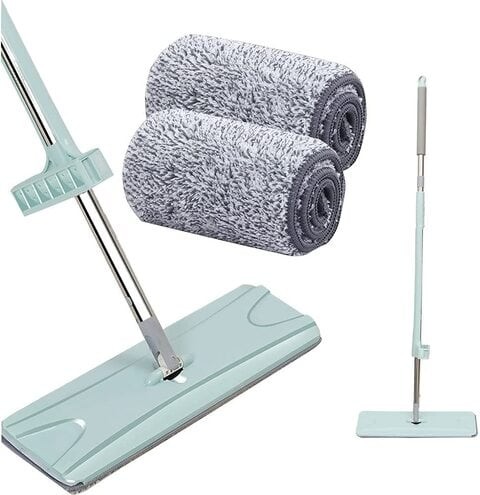 Aiwanto Mop Set Floor Cleaning Mop Glass Window Cleaning Mop Set Long Handle Cleaning Mop Float Mop