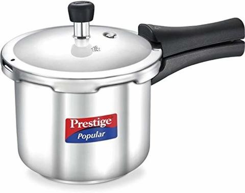 Prestige - Bublur 3 Liter Stainless Steel Pressure Cooker