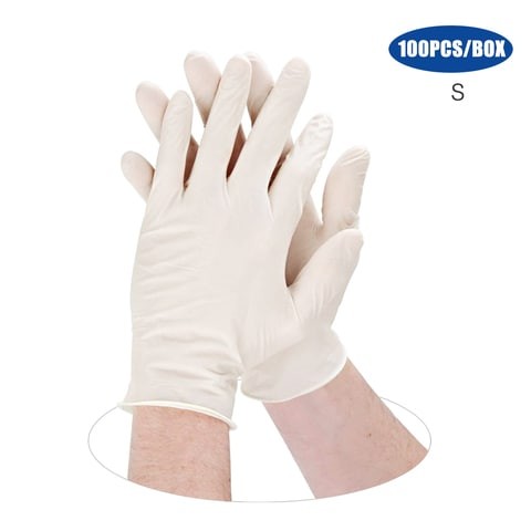 PVC Disposable Gloves for Home Kitchen Kitchen Catering Disposable Gloves 100pcs/Box Generic