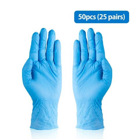 Didel Oil & ACIS Blue Powder Free Gloves - Comfortable Lab Examination Gloves