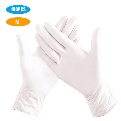 Generic Gloves-100Pcs Disposable Food-grade Latex PVC Household Protective Gloves