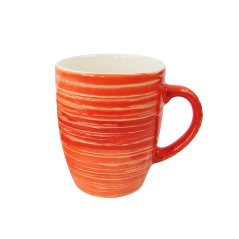 Raj Stoneware Cup 12oz - Orange