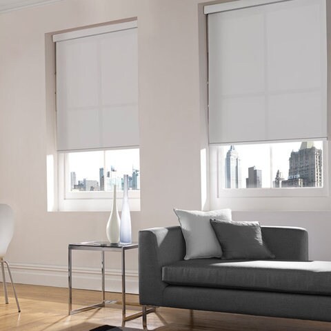 Chelsea Sheer Roller Blinds: 180 cm, Height: 200 cm