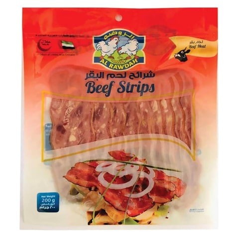 Al Rawda Beef Strips 200 gm