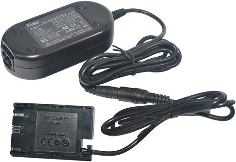 DMK Power Ack-E6 Fully Decoded With Lp-E6 Dr-E6 Dc Coupler Dummy Battery Ac Power Adapter Charger Kit For Canon Eos 5Ds 5Dsr 5D Mark Ii Iii 6D 60Da 60D 7D 7D2 70D 80D Cameras